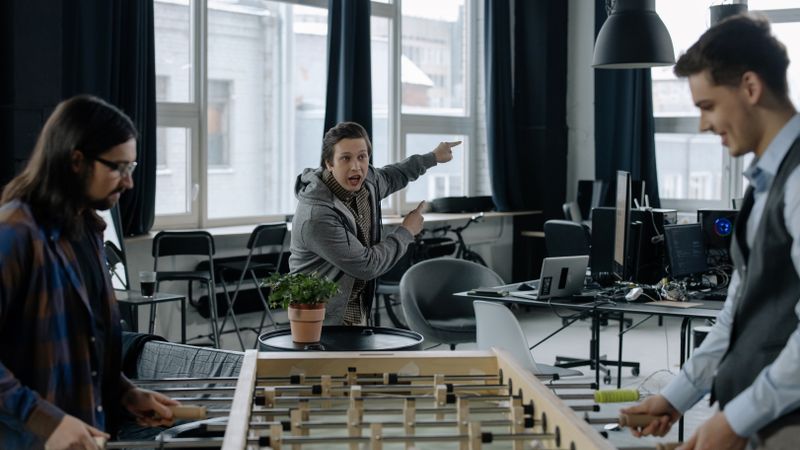 Bureau d'une entreprise tech, image d'illustration